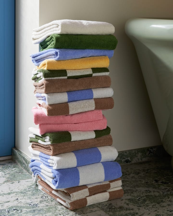 Toalla de baño Check 70x136 cm, Cappuccino HAY