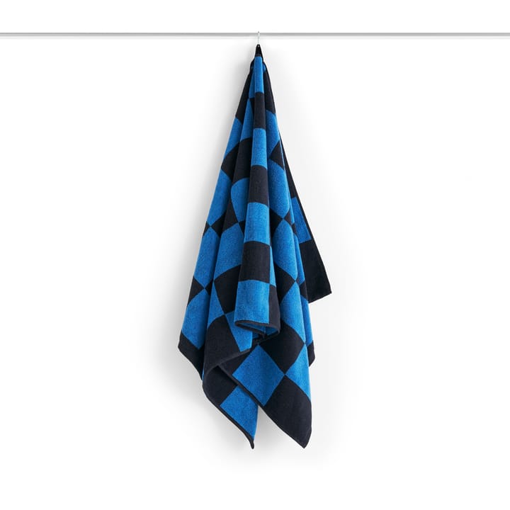 Toalla de baño Check 70x136 cm, Cobolt blue HAY