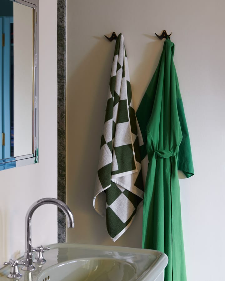 Toalla de baño Check 70x136 cm, Matcha HAY