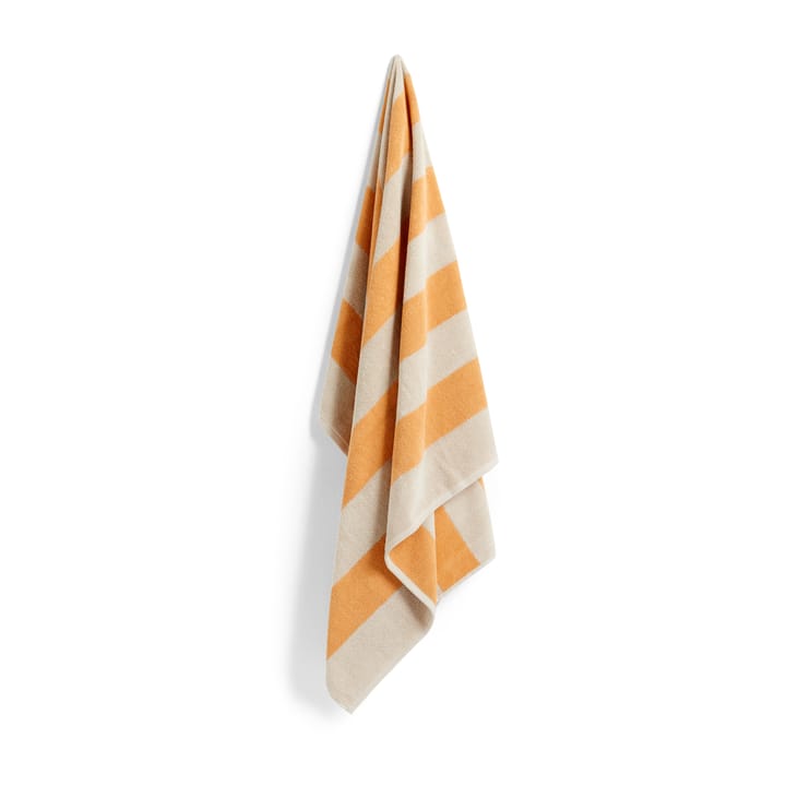 Toalla de playa Frotté Stripe 100x150 cm - Warm yellow - HAY
