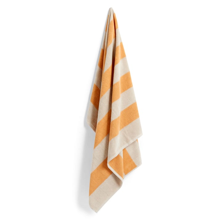 Toalla Frotté Stripe 100x150 cm - Warm yellow - HAY