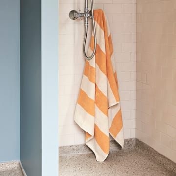 Toalla Frotté Stripe 100x150 cm - Warm yellow - HAY
