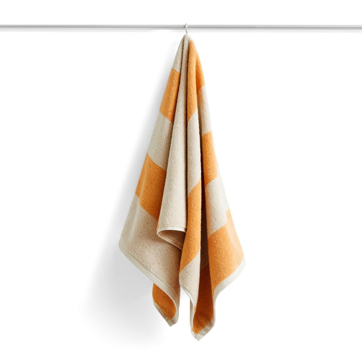 Toalla Frotté Stripe 50x100 cm - Warm yellow - HAY