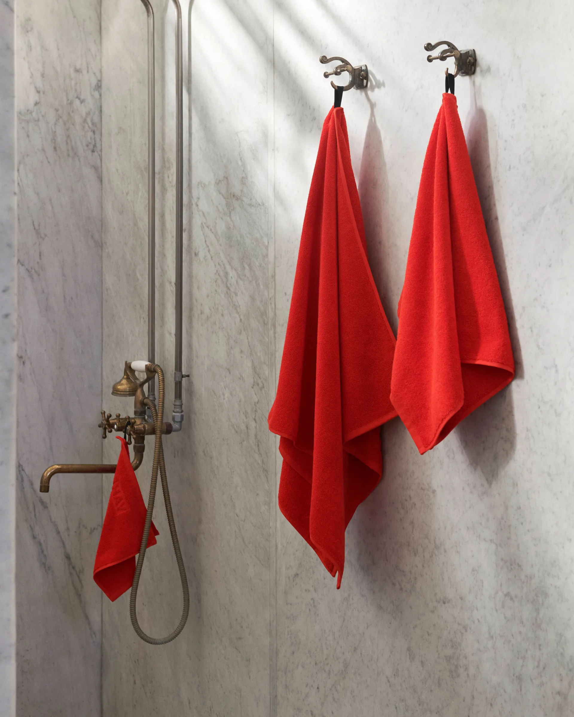 Toalla Mono 30x30 cm, Poppy red HAY