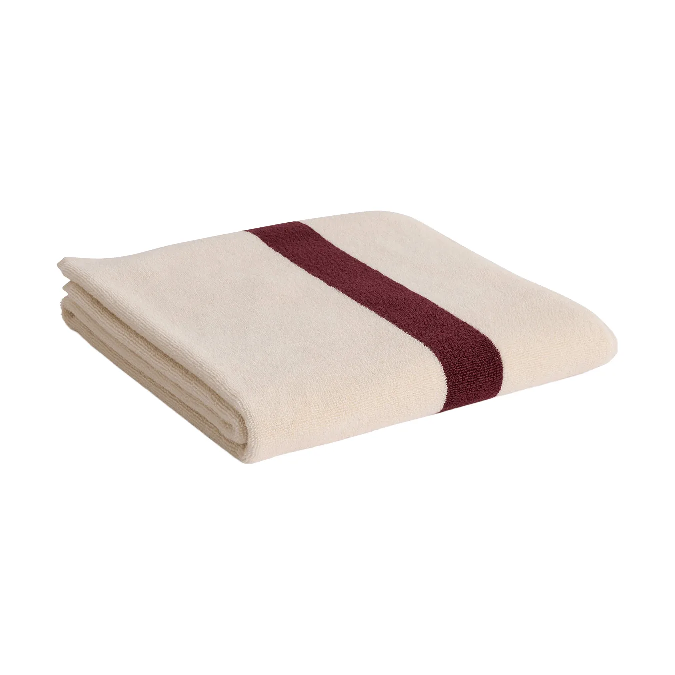Toalla Stripe, Burgundy, 70x140 cm HAY
