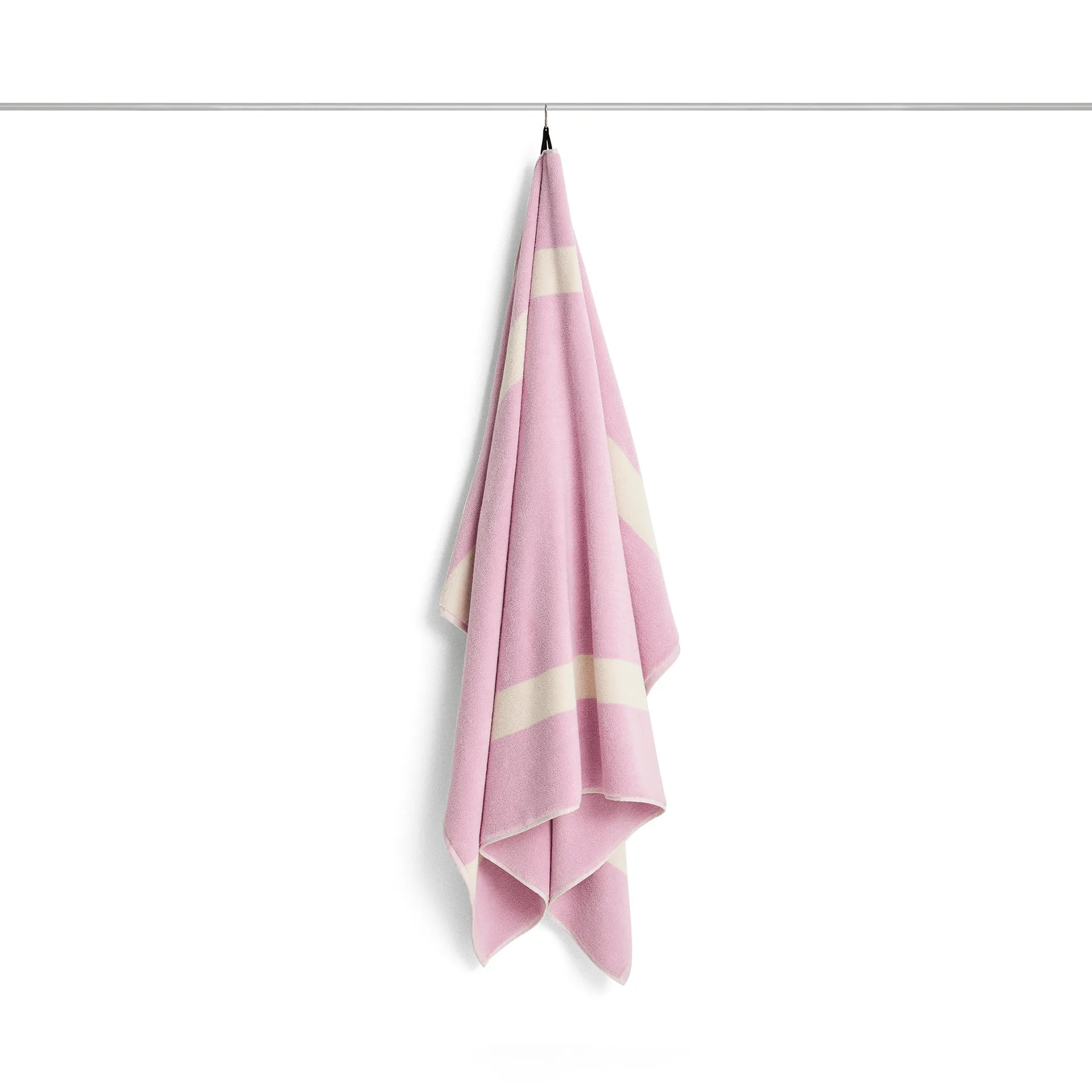 Toalla Stripe, Cool pink, 100x150 cm HAY