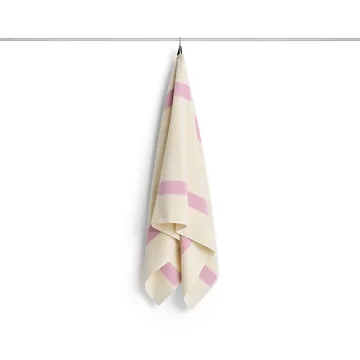Toalla Stripe - Cool pink, 70x140 cm - HAY