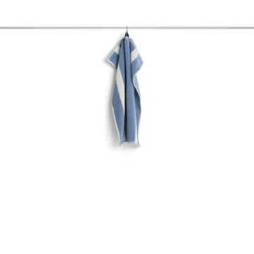 Toalla Stripe - Dusty blue, 40x60 cm - HAY