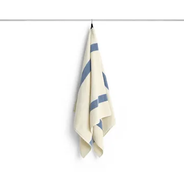 Toalla Stripe - Dusty blue, 70x140 cm - HAY