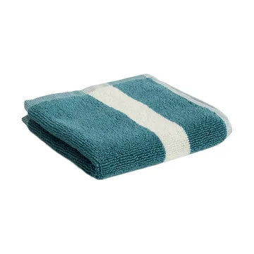 Toalla Stripe - Petrol blue, 30x30 - HAY