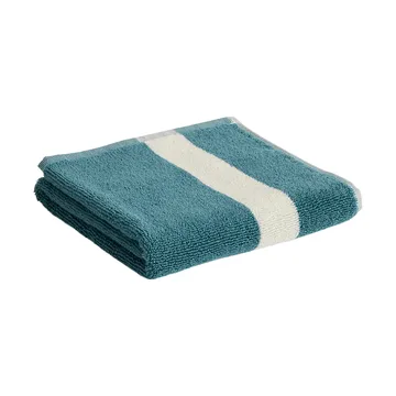 Toalla Stripe - Petrol blue, 40x60 cm - HAY