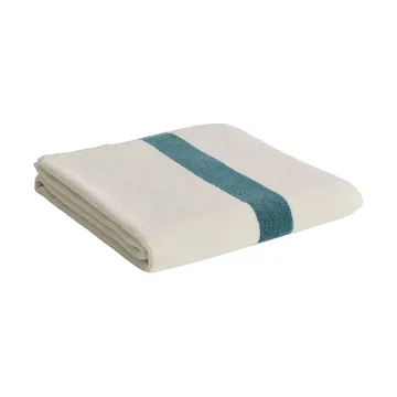Toalla Stripe - Petrol blue, 70x140 cm - HAY