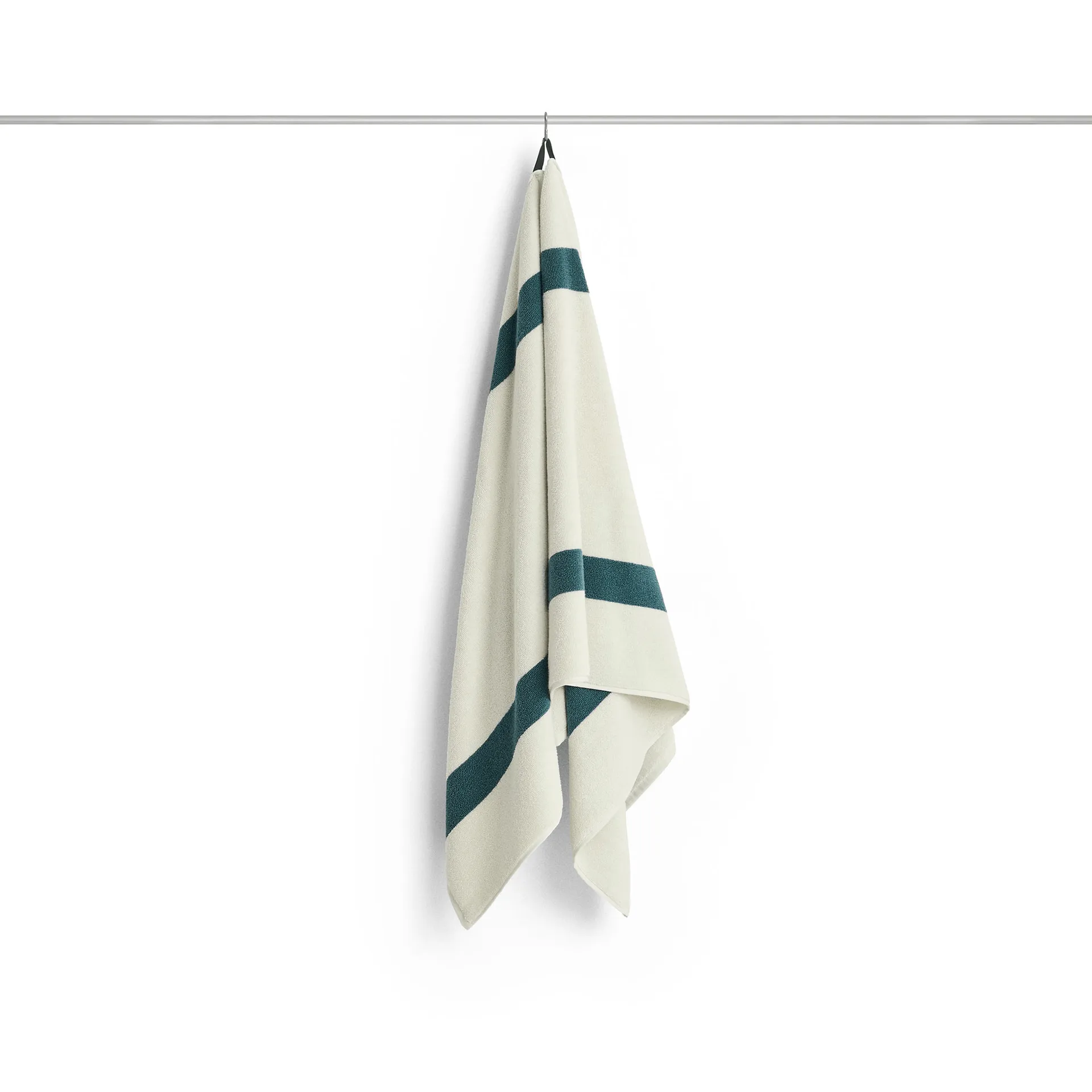Toalla Stripe, Petrol blue, 70x140 cm HAY