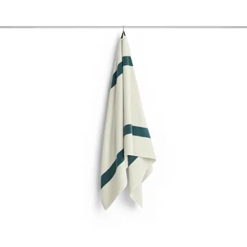 Toalla Stripe - Petrol blue, 70x140 cm - HAY
