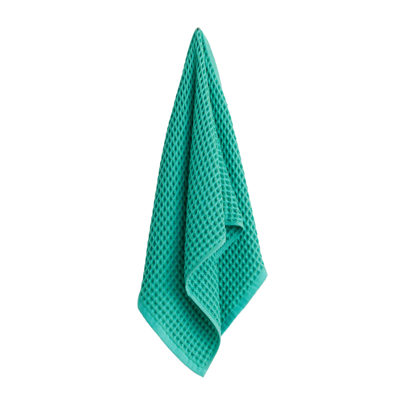 Toalla Waffle 50x100 cm, Emerald green HAY