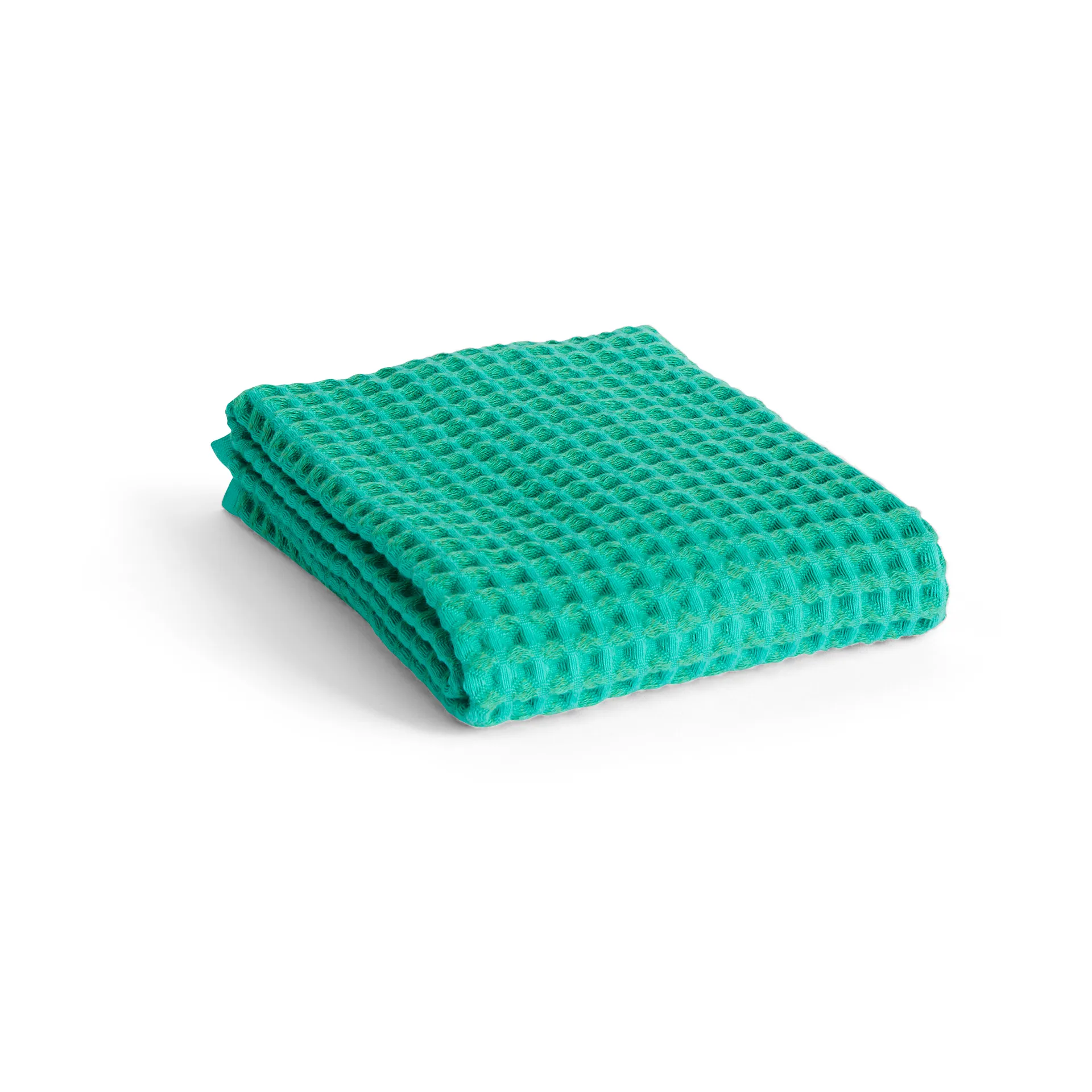 Toalla Waffle 50x100 cm, Emerald green HAY