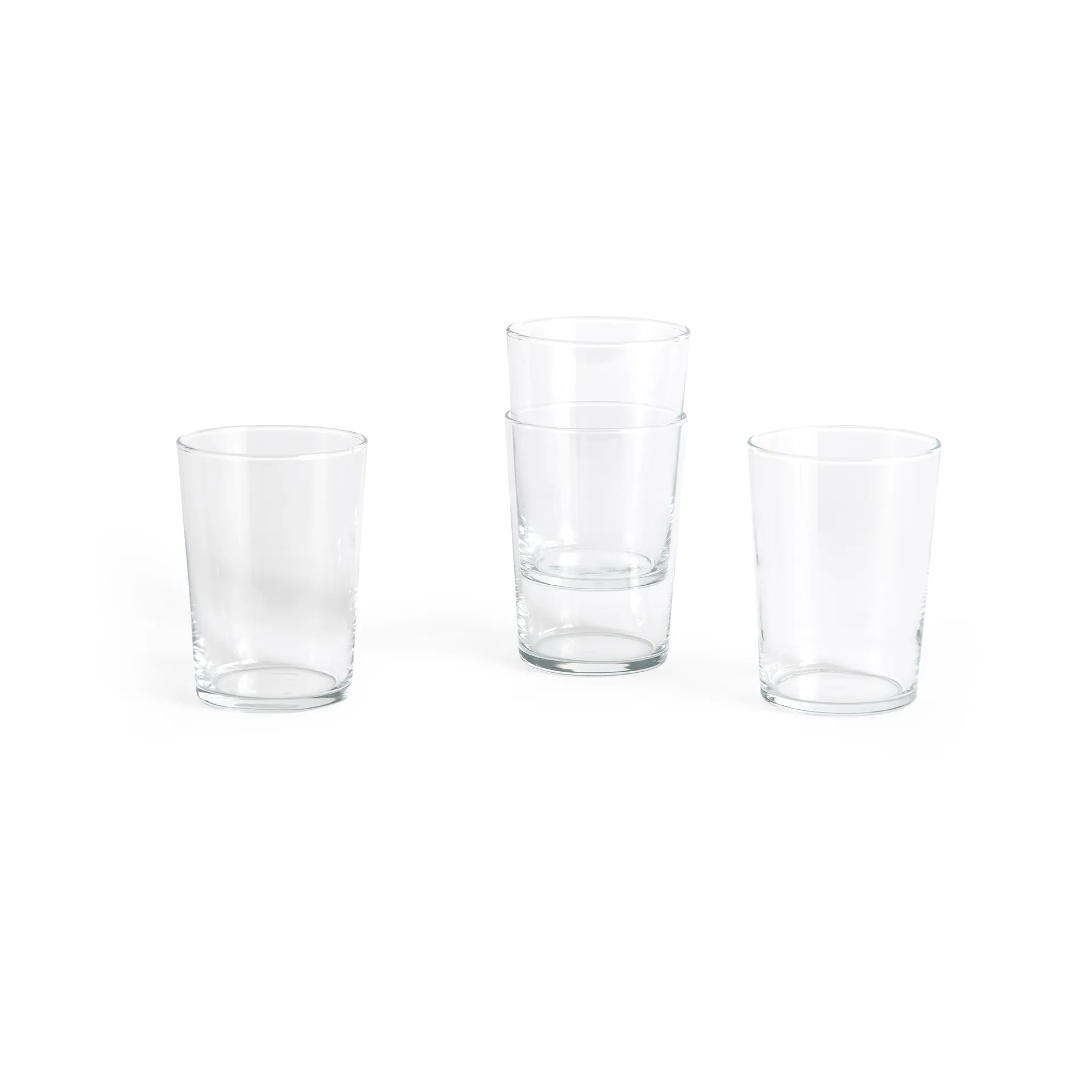 Vaso para beber Glass  L 49 cl, pack de 4, Transparente HAY