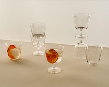 Vasos Curve Tumbler, 2-pack - Clear - HAY