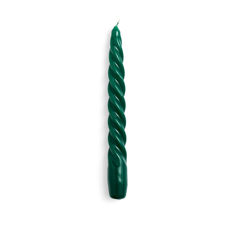 Vela Candle Twist, Green HAY