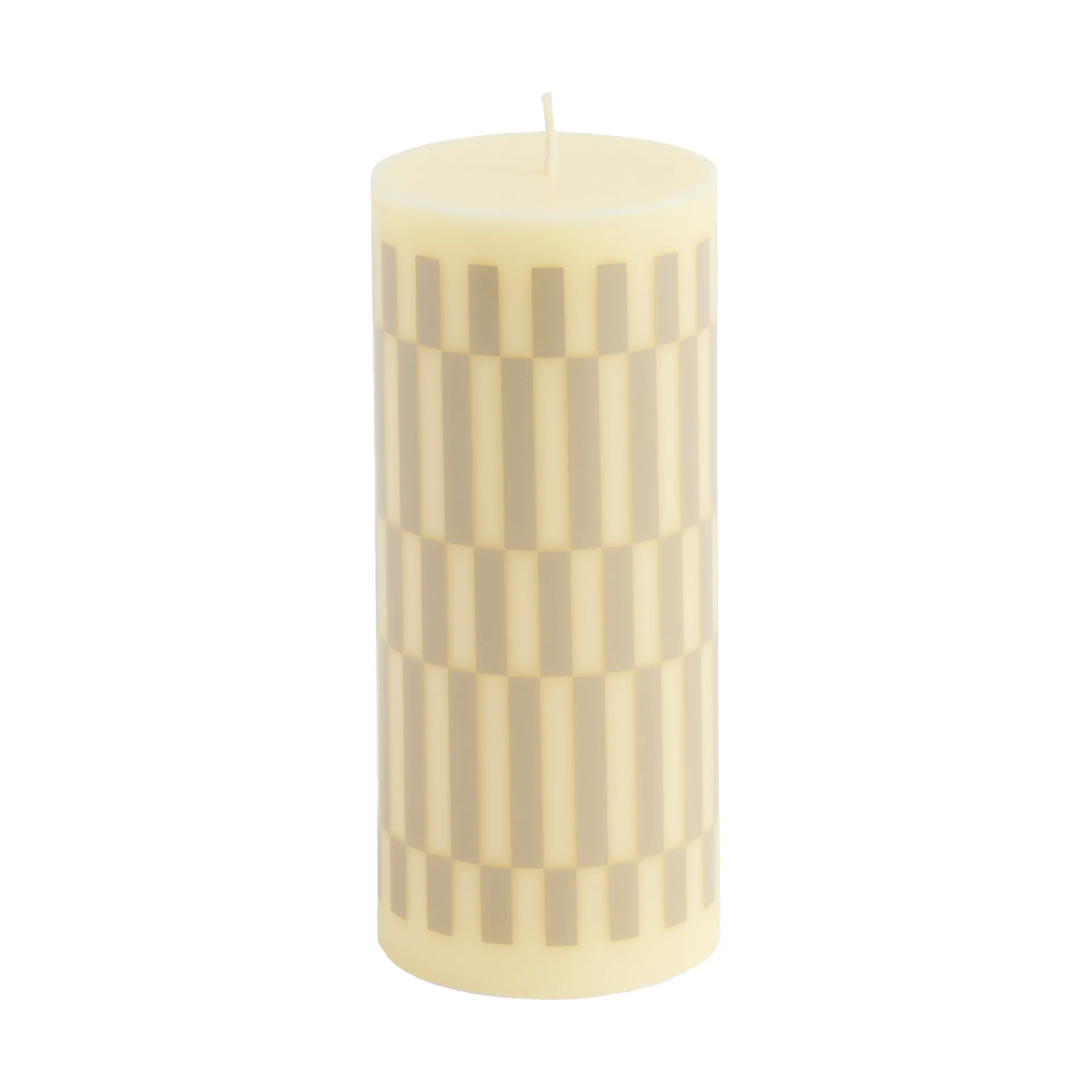 Vela gruesa Column Candle small 15 cm, Cream-sand HAY