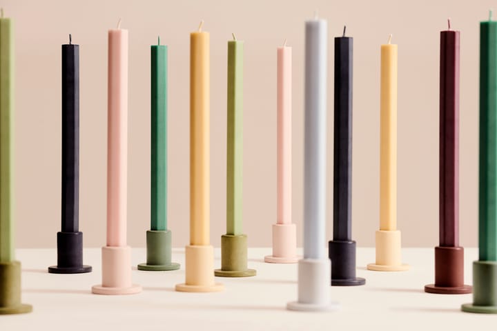 Vela Hexagon Candle mix 4-pack, Dark HAY