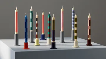 Vela Pattern 4 stripe - Green-brown - HAY