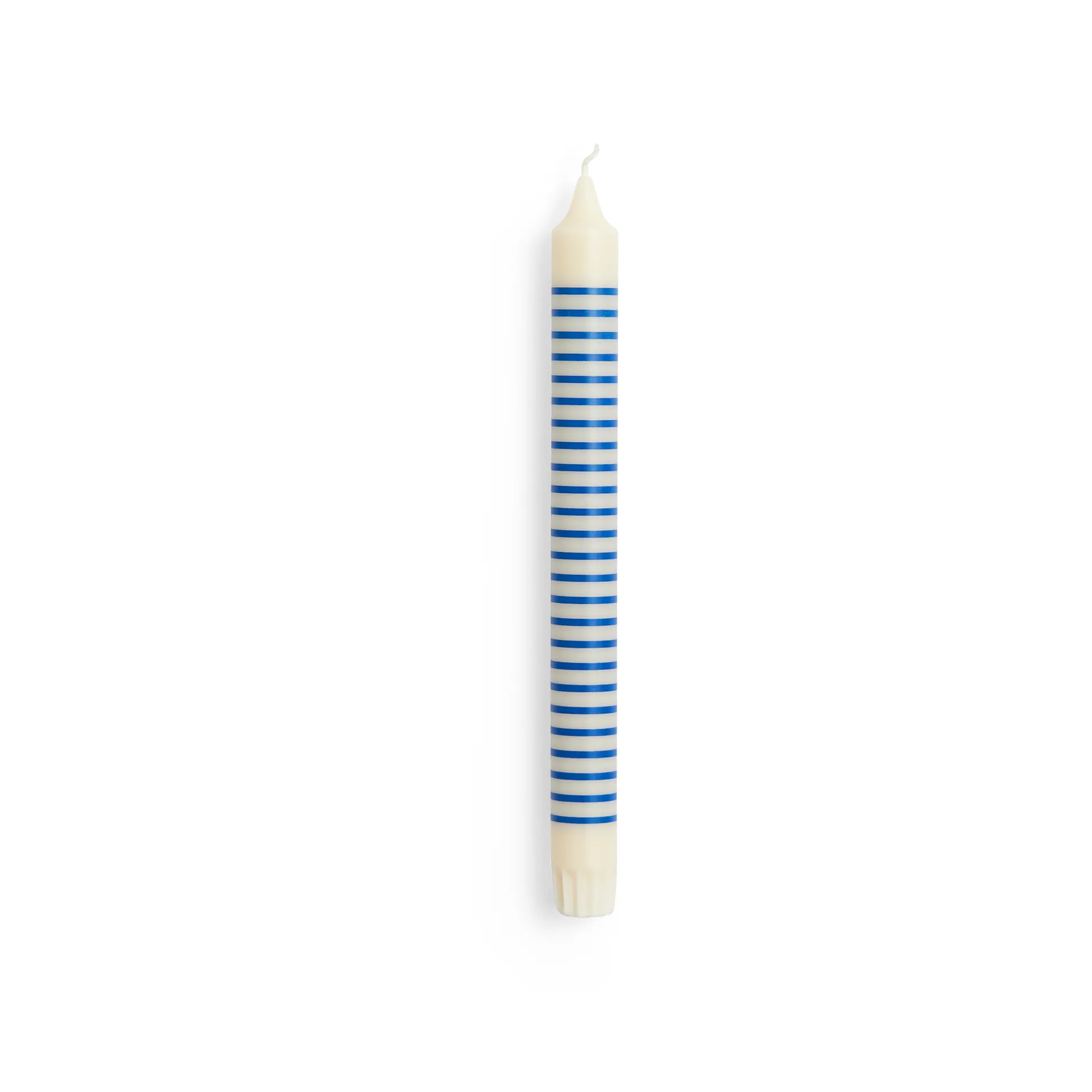 Vela Pattern pinstripe, Off white-blue HAY