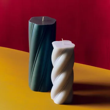 Vela taco Soft Serve - Dark teal, Ø9,5x24,5 cm - HAY
