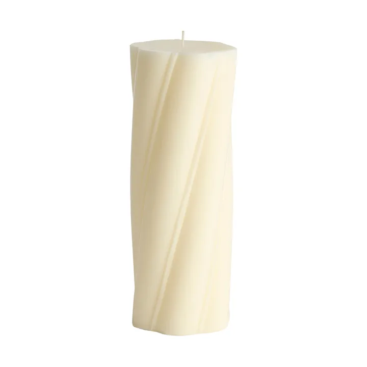 Vela taco Soft Serve - Ivory, Ø9,5x24,5 cm - HAY