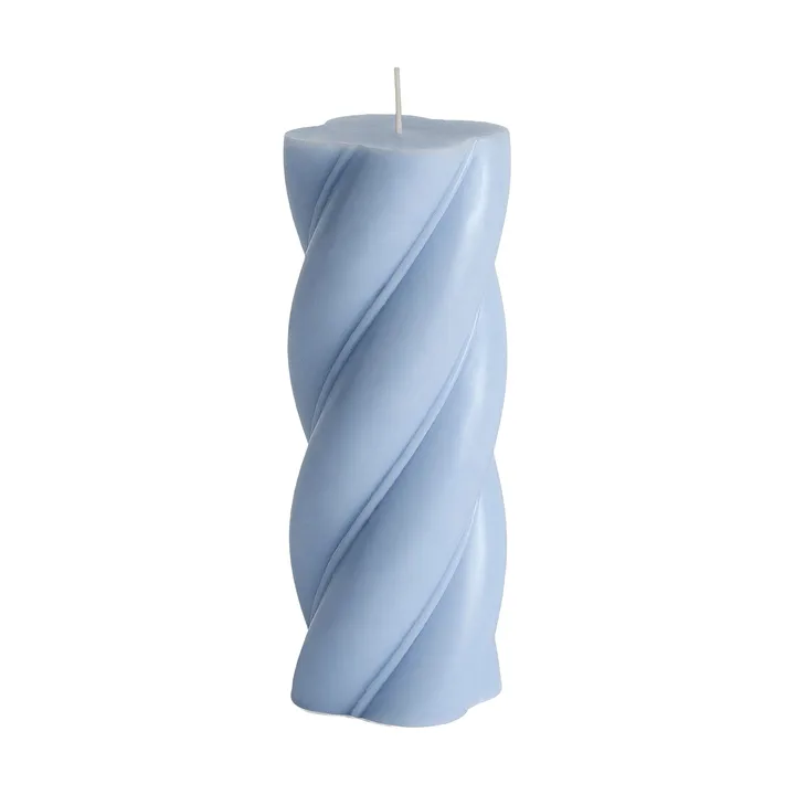 Vela taco Soft Serve - Light blue, Ø7,8x19,5 cm - HAY