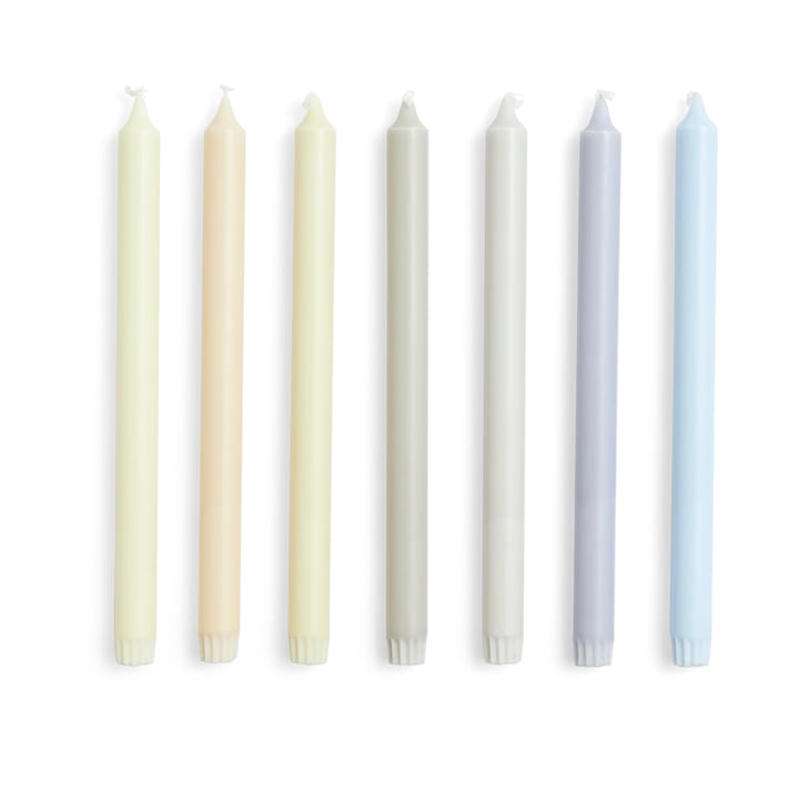 Velas Gradient Candle 7 unidades - Neutrals - HAY
