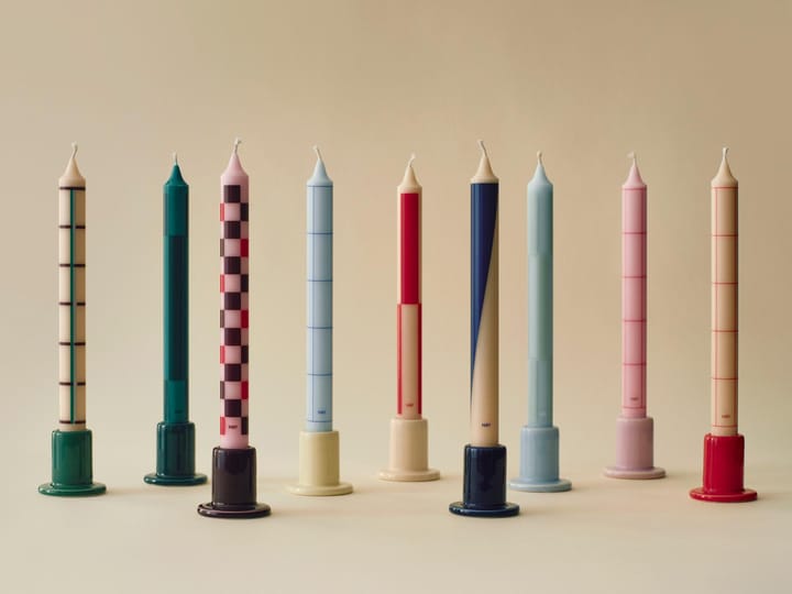 Velas Pattern 4-pack, Blues-bordeaux HAY