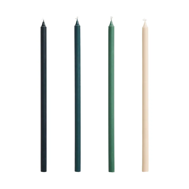 Velas Slim 4-pack - Green-dark green - HAY