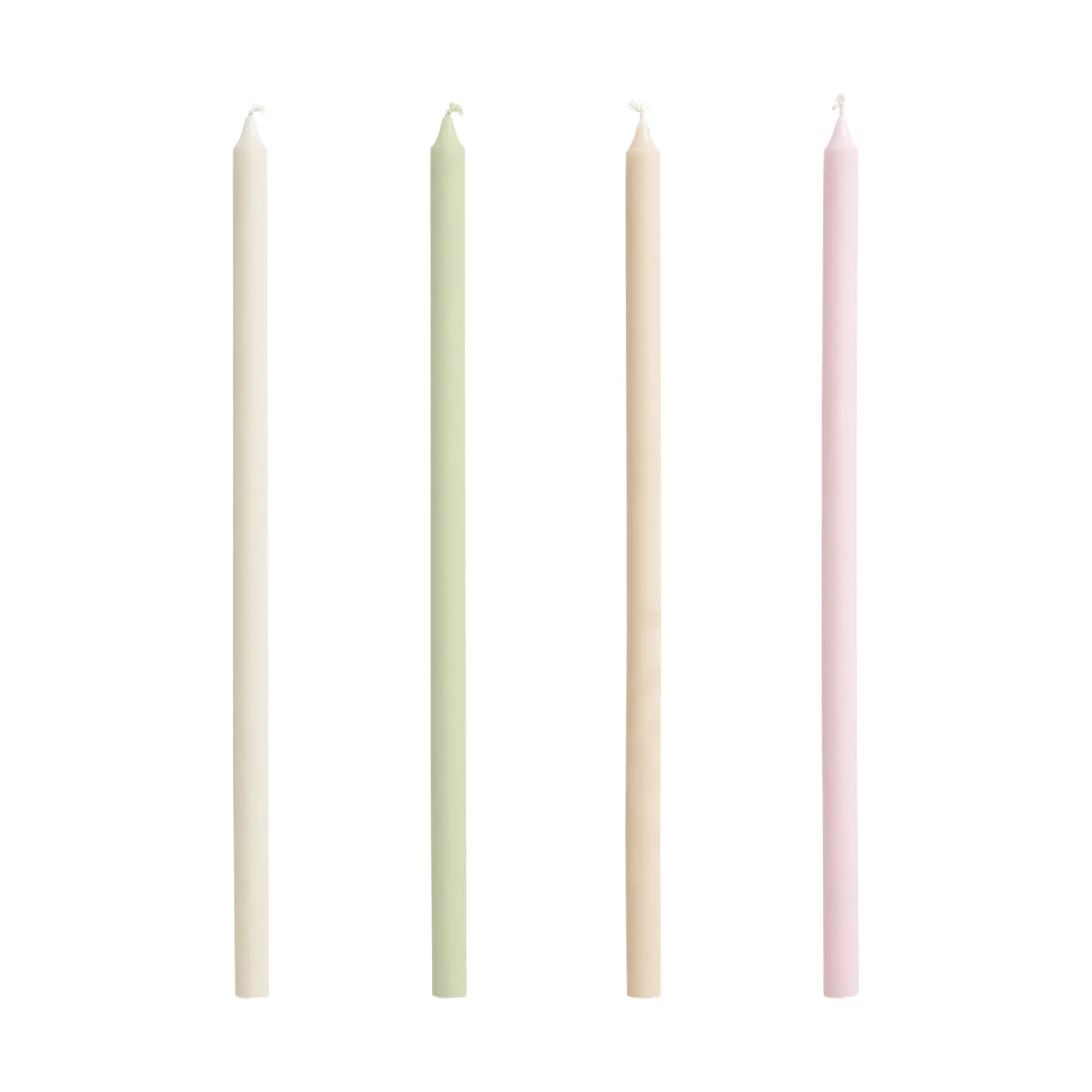 Velas Slim 4-pack, Pastels HAY