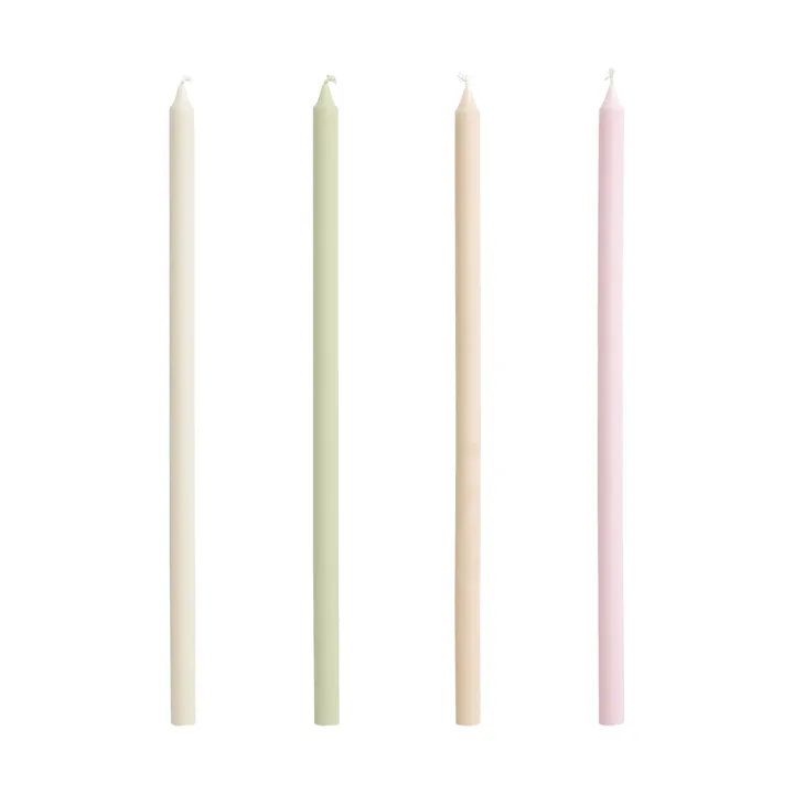 Velas Slim 4-pack - Pastels - HAY
