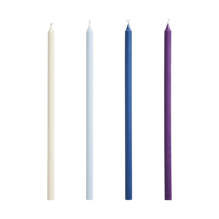 Velas Slim 4-pack - Purple-blue - HAY