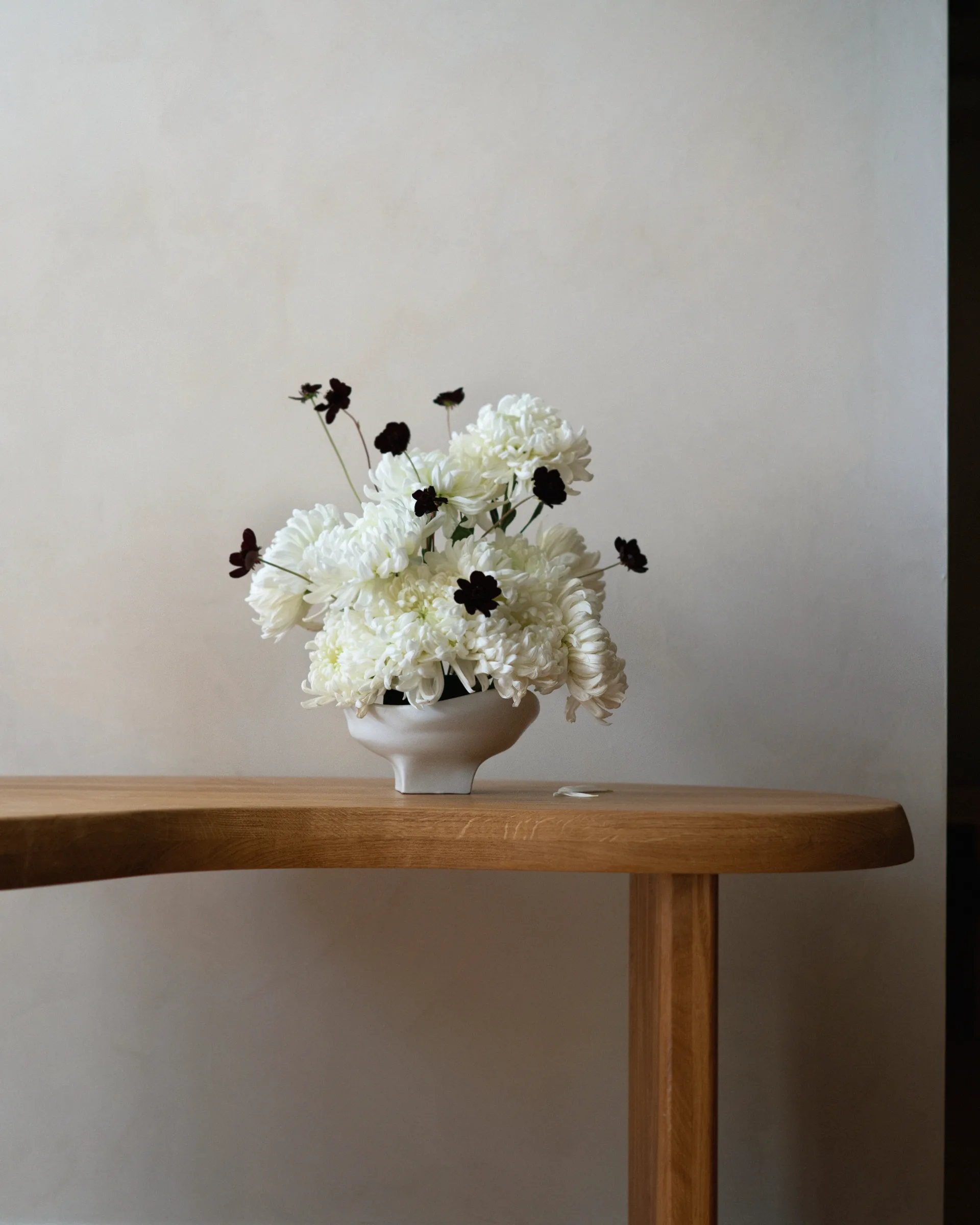 Bol Nami large 20x23 cm, White Hein Studio