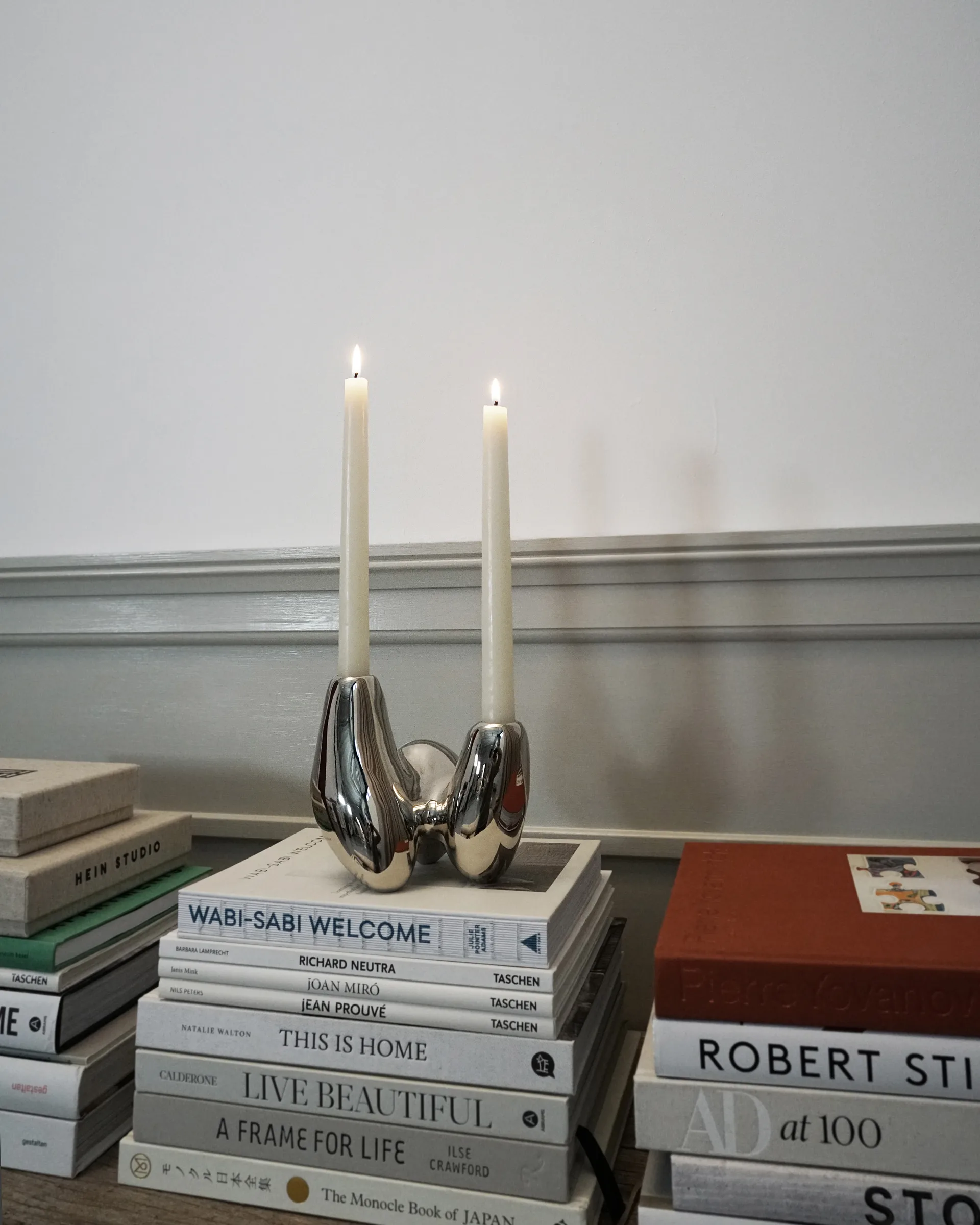 Candelabro Unity, Cromo Hein Studio