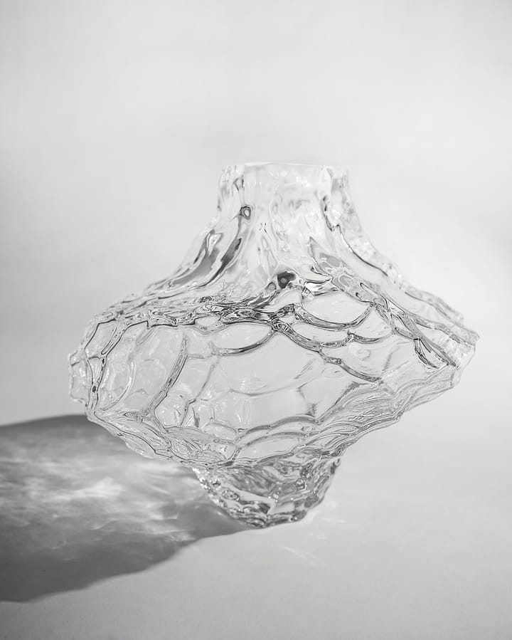 Jarrón Canyon Large 23 cm, Clear Hein Studio