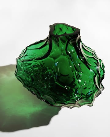 Jarrón Canyon Large 23 cm - Verde - Hein Studio