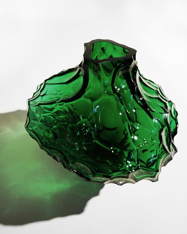 Jarrón Canyon Large 23 cm, Verde Hein Studio