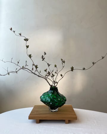 Jarrón Canyon Large 23 cm - Verde - Hein Studio
