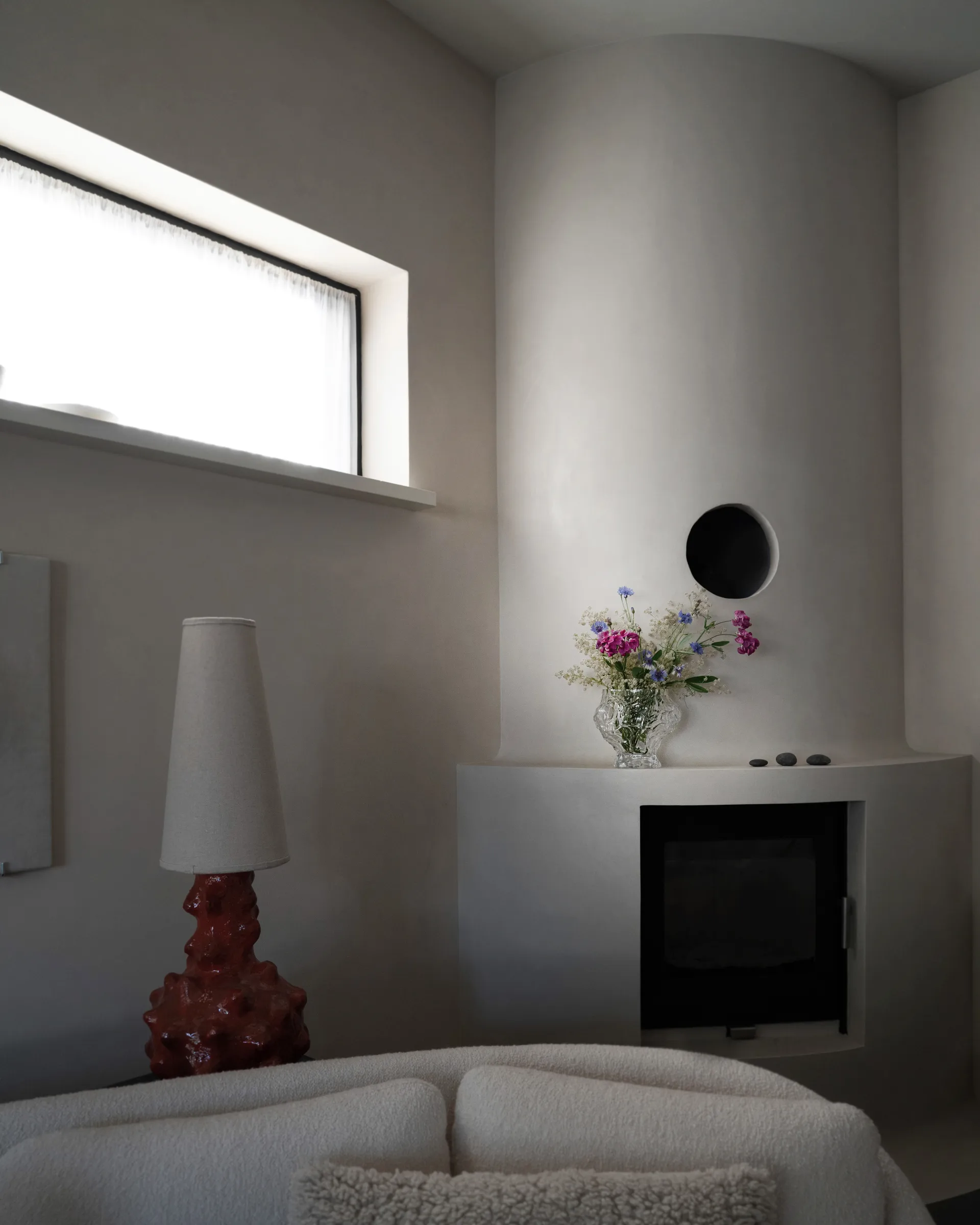 Jarrón Canyon medium 18 cm, Clear Hein Studio