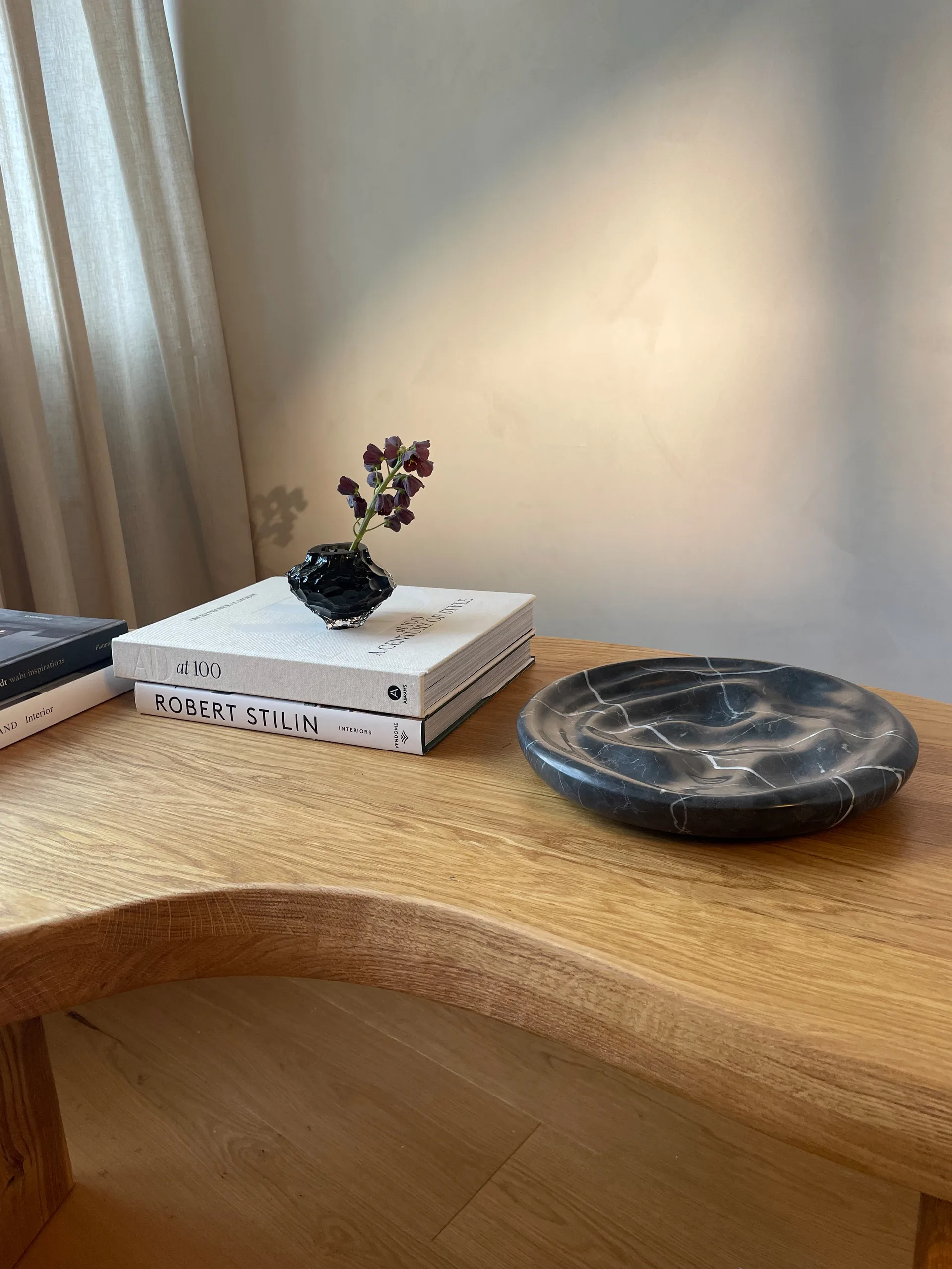 Jarrón Canyon Mini 8 cm, New smoke Hein Studio