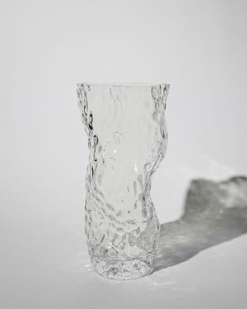 Jarrón de vidrio Ostra Rock 30 cm - Clear - Hein Studio