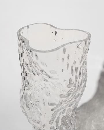 Jarrón de vidrio Ostra Rock 30 cm - Clear - Hein Studio
