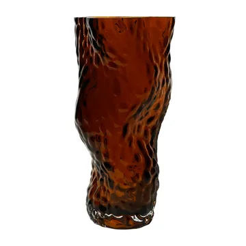 Jarrón de vidrio Ostra Rock 30 cm - Rust - Hein Studio