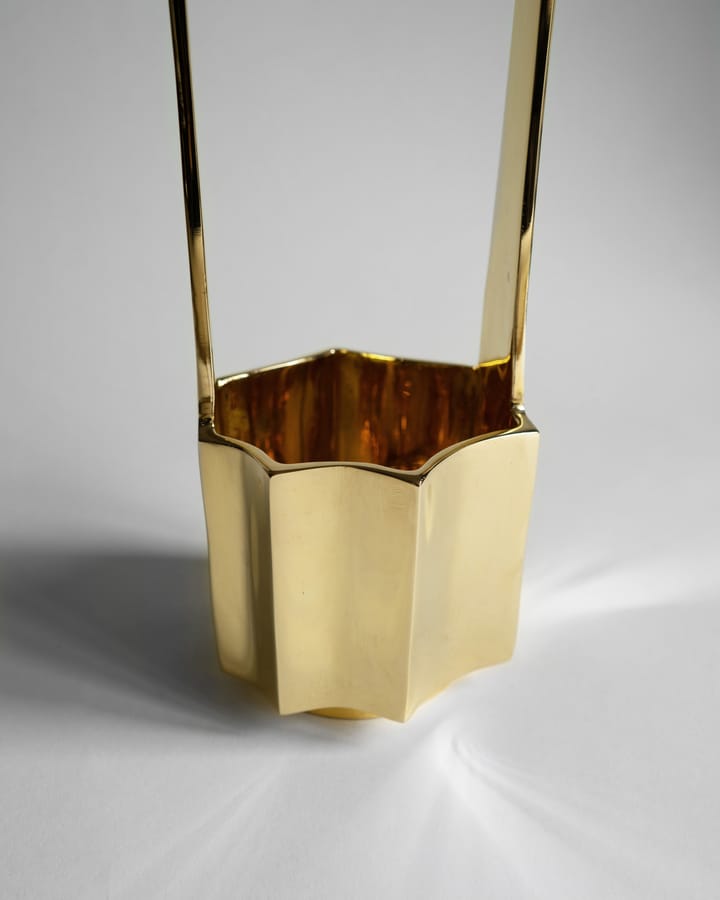 Jarrón Ikebana 30 cm, Latón Hein Studio
