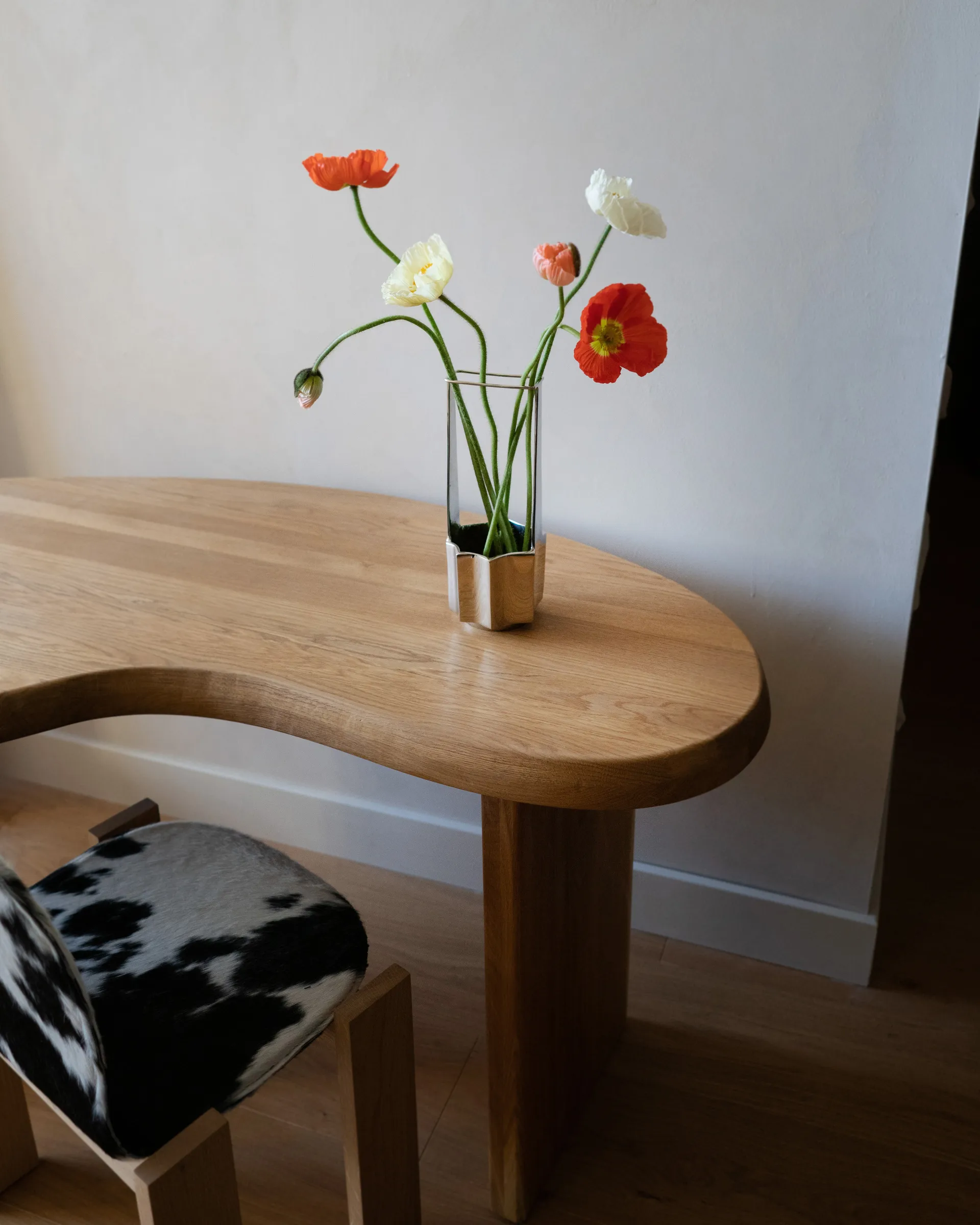 Jarrón Ikebana 30 cm, Latón Hein Studio