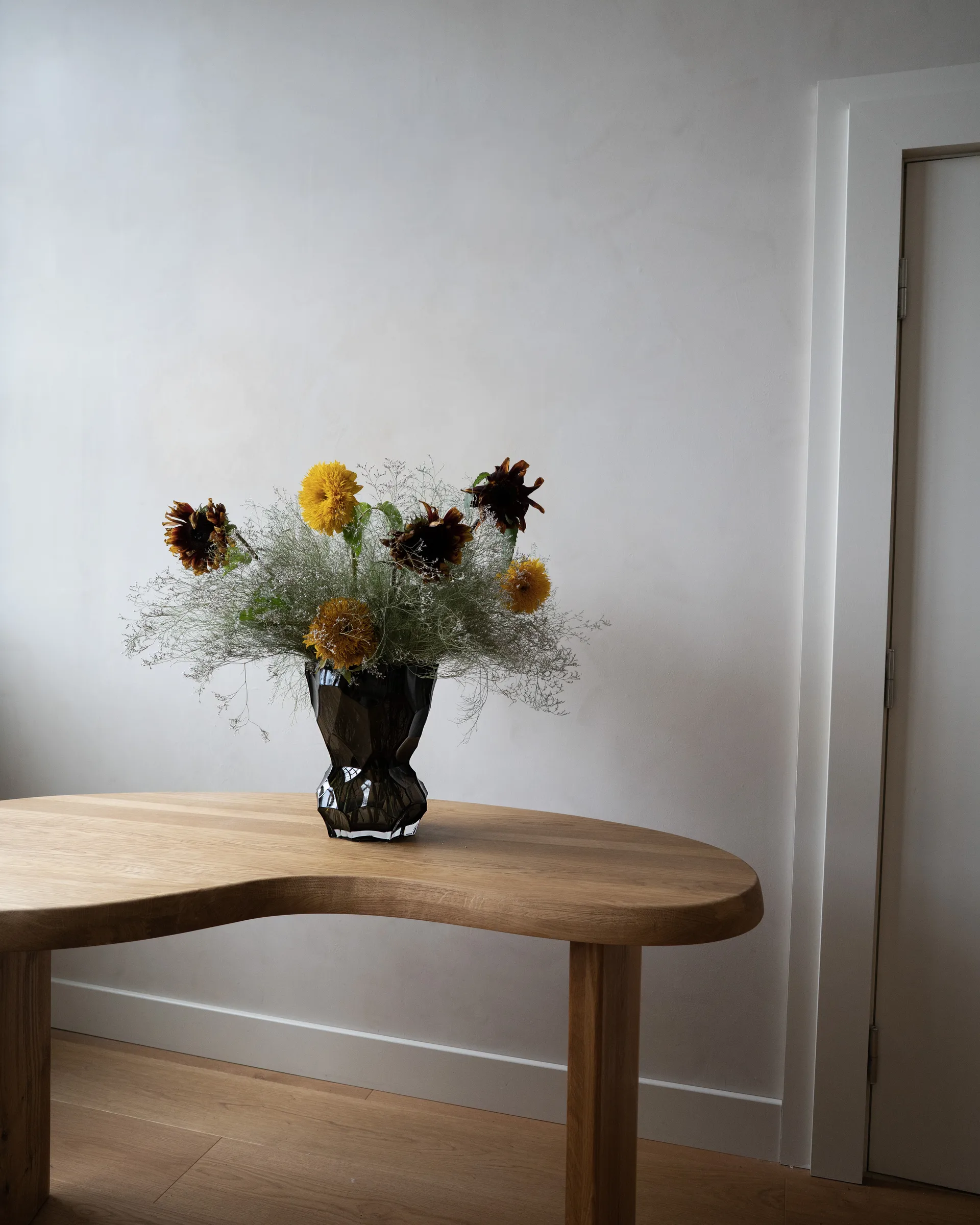 Jarrón Reflection 24x30 cm, New smoke Hein Studio